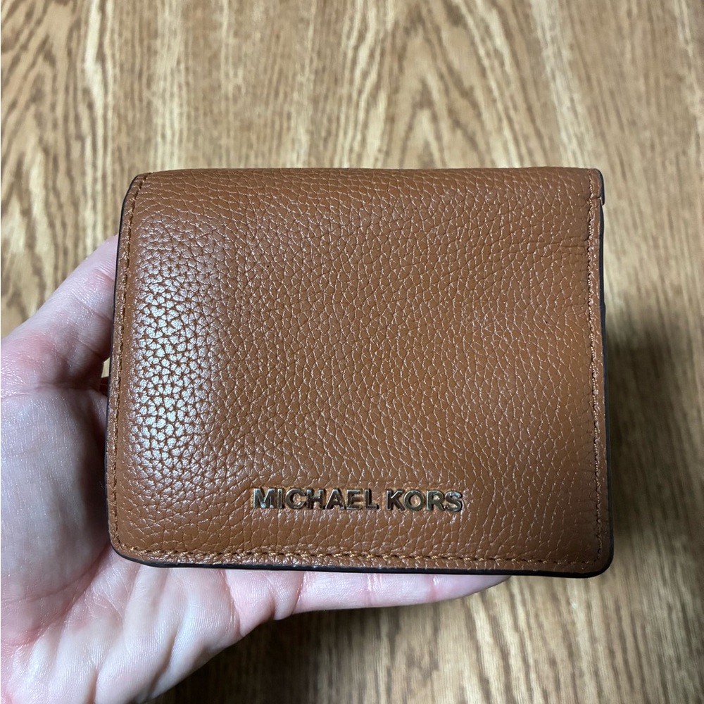 Michael Kors Tan Leather Wallet